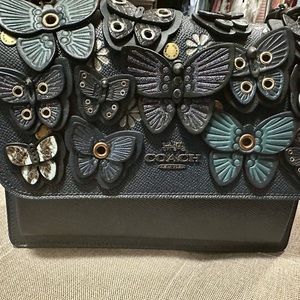 Coach Butterfly Appliqué Purse